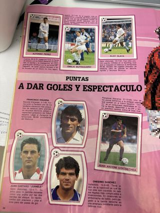 Álbum Fútbol Estrellas Liga 92-93