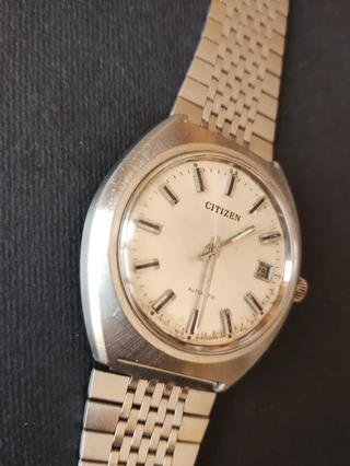 Citizen Automatico Argento/Bianco