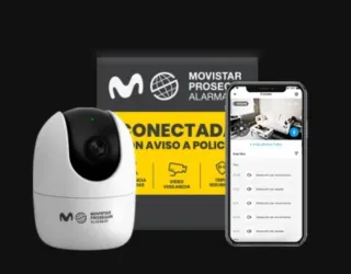 Cámara inteligente rotatoria de vigilancia