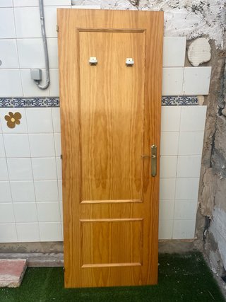 Puertas de madera interior
