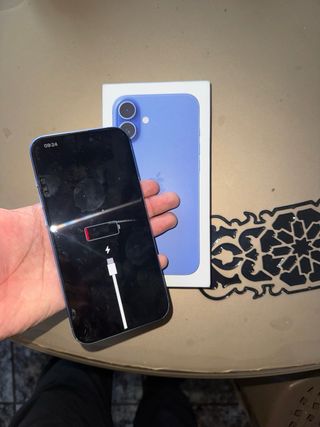 iPhone 16 Plus Azul 93% Batería