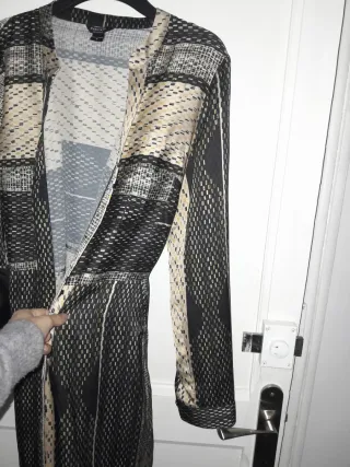 Vestido Marciano Talla S Beige/Negro