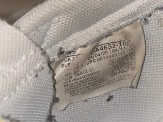 Scarpe Nike Bianche e Nere Tg 42