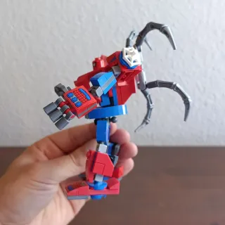 Robots Lego Spiderman & Iron Man