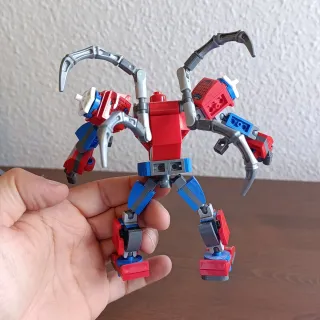 Robots Lego Spiderman & Iron Man