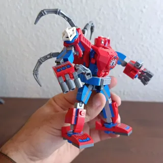 Robots Lego Spiderman & Iron Man