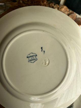 Platos Terre de Fer Longwy