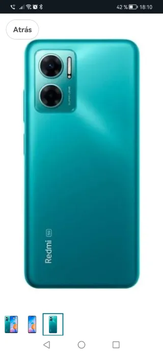 Xiaomi Redmi 10 5G 128GB Verde