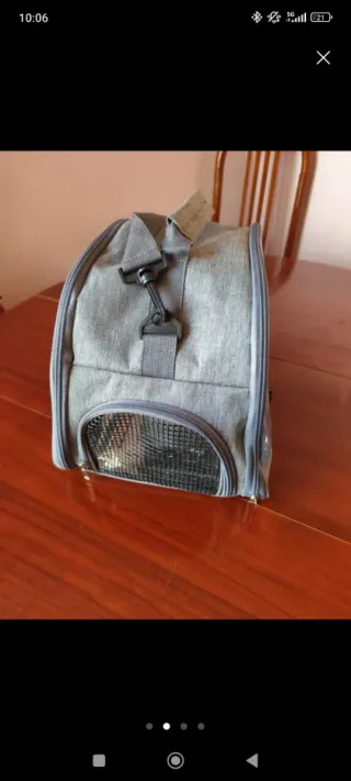 Transportín para pájaros (ninfas, agapornis,...)