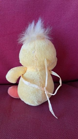 Mini peluche papero/pulcino Pasqua 12 cm