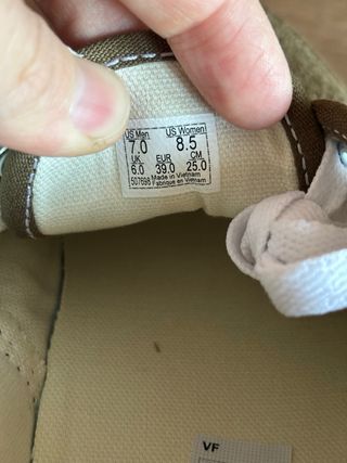 Vans Authentic Beige/Marrón