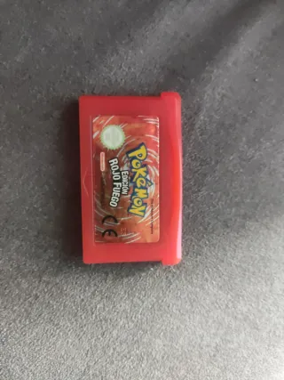 Pokemon Rojo Fuego Edición Juego GBA
