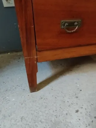 Cómoda Modernista 40s Madera y Mármol