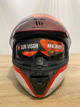 Casco de moto modular MT Atom 2