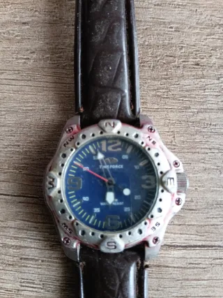 Reloj Time Force Azul y Marrón