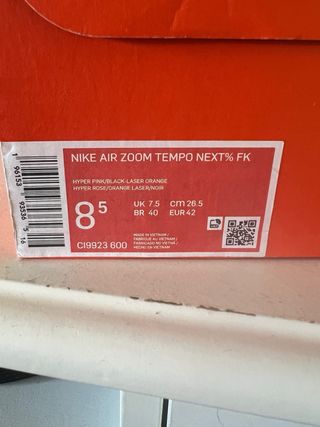 Nike Air Zoom Mujer Rosa y Amarillo