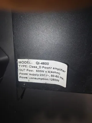 Altavoces WORK Pub Bar Pasivos Amplificador