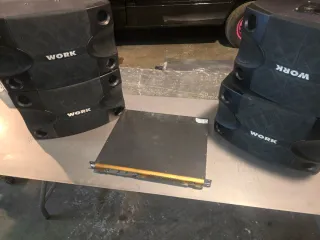 Altavoces WORK Pub Bar Pasivos Amplificador