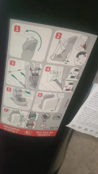 Silla de coche para bebé con isofic