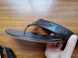 Sandalias El Corte Inglés Piel Marrón T.42