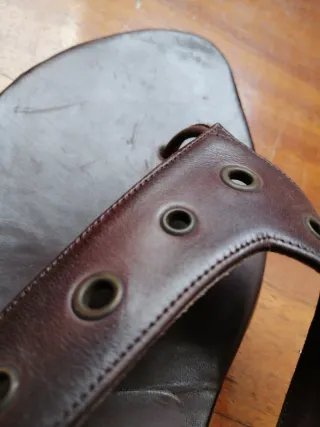 Sandalias El Corte Inglés Piel Marrón T.42