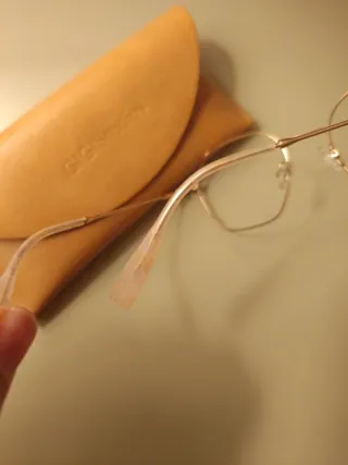 Gigi Studios Montura Gafas Oro Rosa