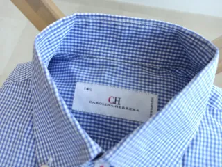 Camisa Hombre Carolina Herrera Talla 14,5 XS.