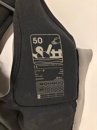 Gilet d'impatto per wing e wakeboard taglia L