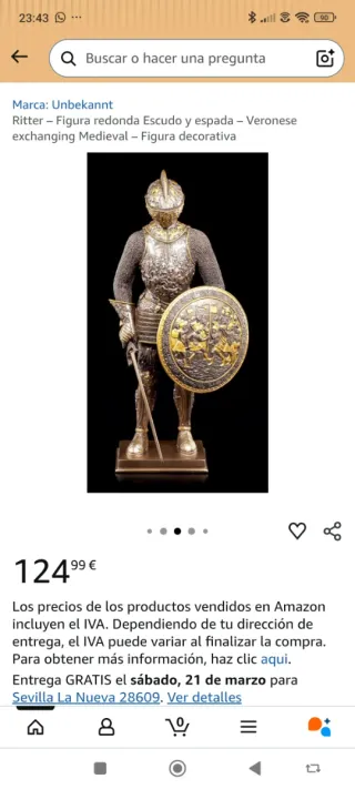 Figura Caballero Veronese Design