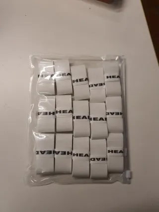 15 Overgrips Head Blancos