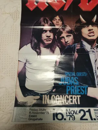 Cartel AC/DC Highway to Hell 1979