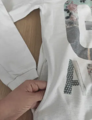 Jersey Bershka Talla M Estampado Floral