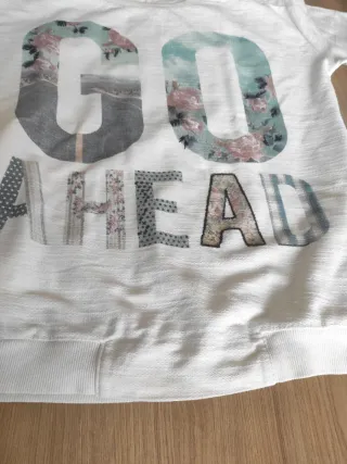 Jersey Bershka Talla M Estampado Floral