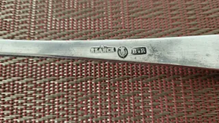 Cucharón de plata antiguo