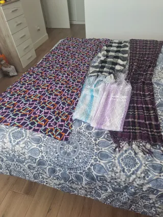 6 Sciarpe Multicolor