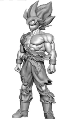Figura Goku 3D