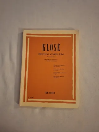 Metodo Completo per Clarinetto - Klose