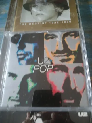 Lote 3 CDs U2: Pop, Rattle & Hum, Best Of