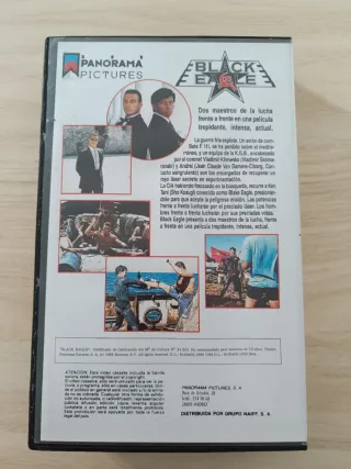 Black Eagle VHS Edición Videoclub Original