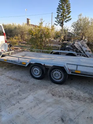 Alquiler Remolque Plataforma Coche