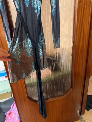 Abitino Patrizia Pepe fantasia blu e grigio