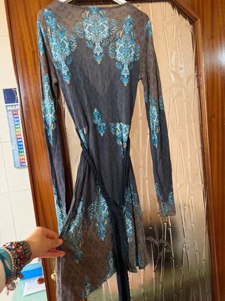 Abitino Patrizia Pepe fantasia blu e grigio