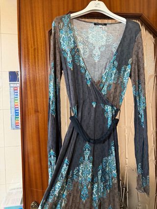 Abitino Patrizia Pepe fantasia blu e grigio