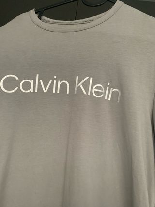 Calvin Klein Camisetas M (Negro/Gris)