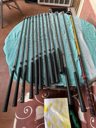 Borsa da golf con bastoni