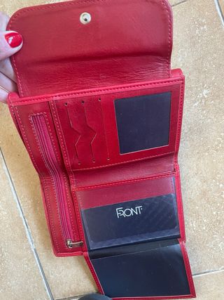 Monedero Front rojo