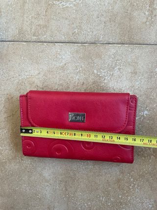 Monedero Front rojo