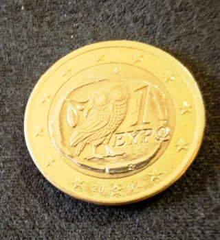 Moneda 1 Euro Grecia 2002 Finlandia