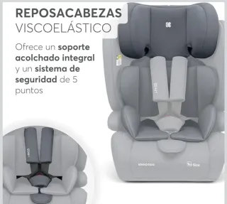 KikkaBoo i-Pass I-SIZE Silla de coche Elevador