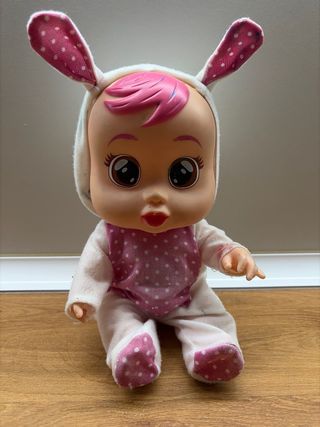 Muñeca habladora orejas de conejo